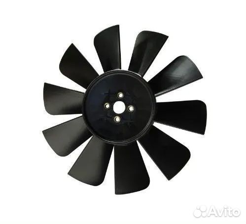 Вентилятор радиатора пластиковый 10 лопастной на а
