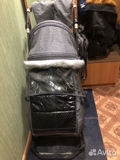 Коляска санки