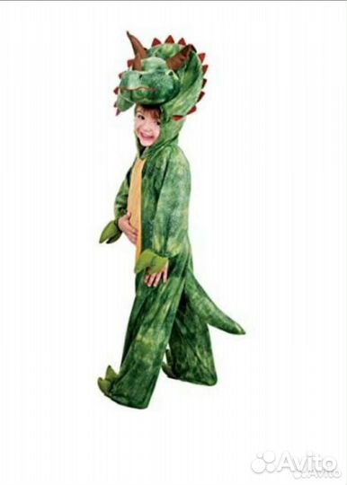 Костюм динозавра трицератопс
