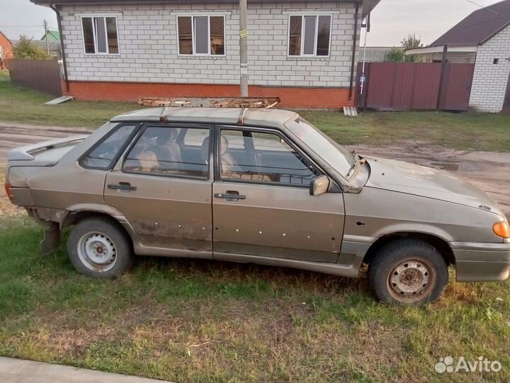 ВАЗ 2115 Samara 1.5 МТ, 2001, битый, 200 000 км