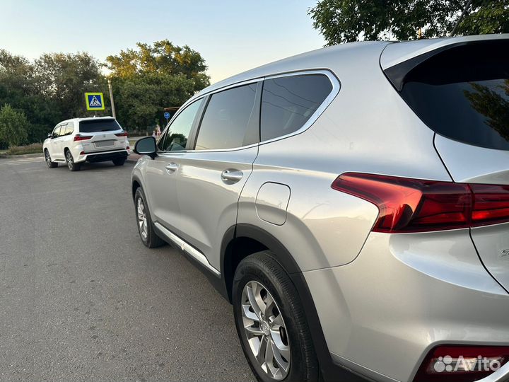 Hyundai Santa Fe 2.4 AT, 2019, 70 000 км