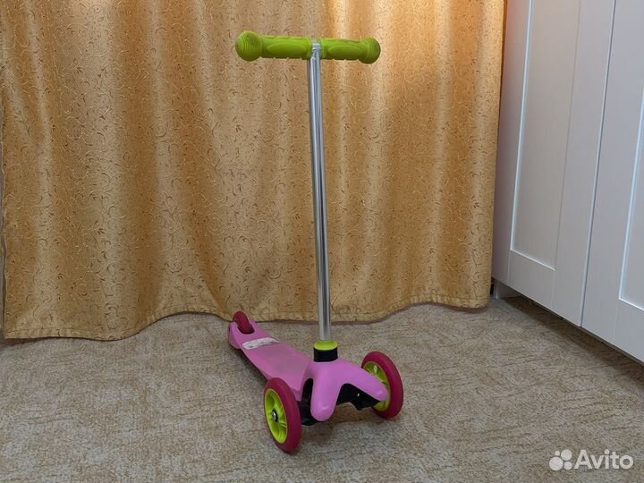 Самокат детский трехколесный бу