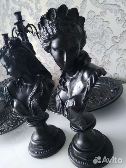 Бюст каслинское литье