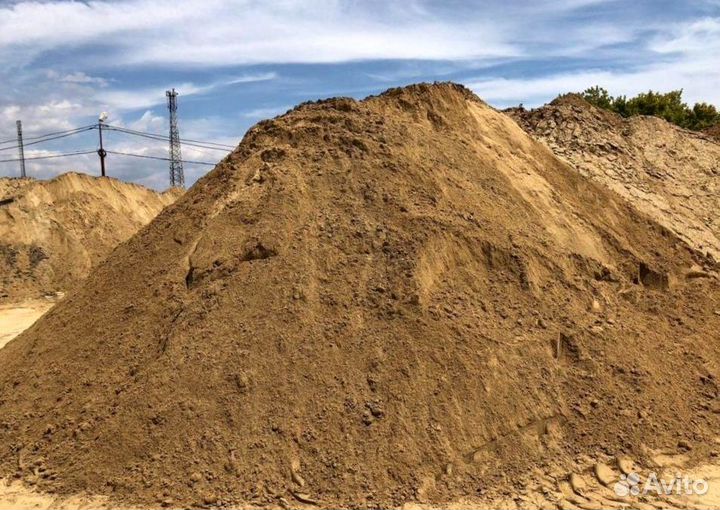 Песок карьерный