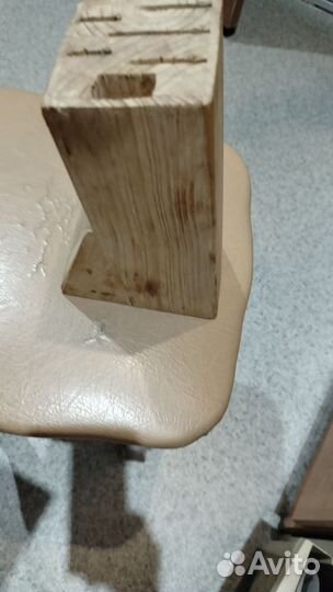 Подставка для ножей, деревянная