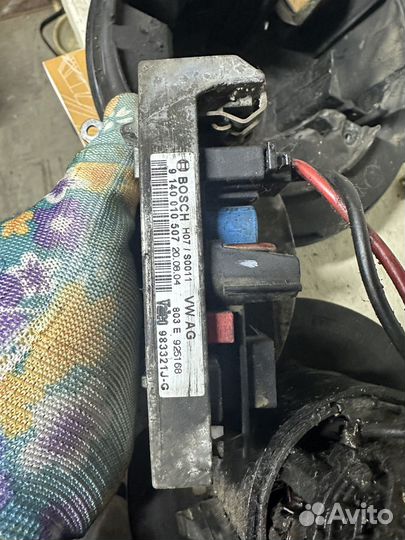 Резистор, реостат, блок управления вентилятора