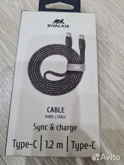 Кабель tupe-c tupe-c 1.2 m