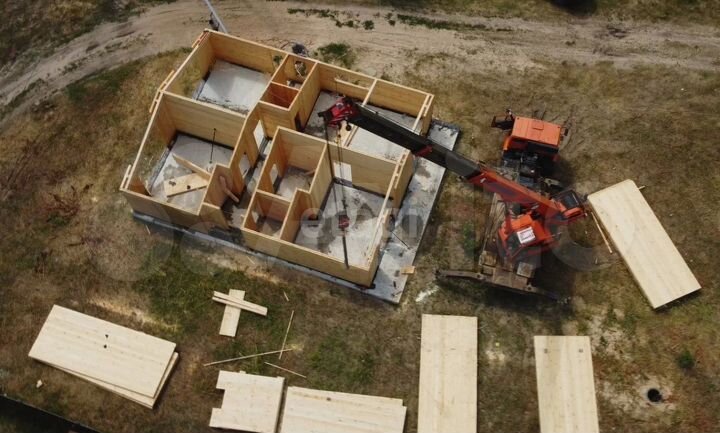 Дом 100 м² на участке 6 сот.