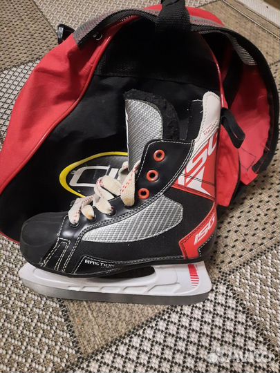 Коньки хоккейные 21 см по стельке