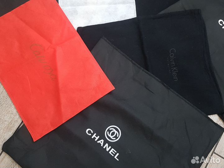 Брендовые пыльники для обуви и сумок Цена за все