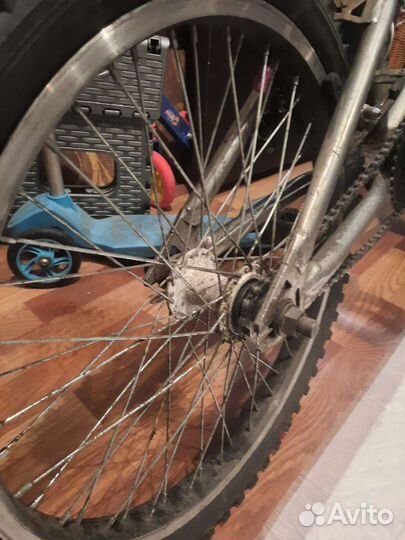 Bmx b-twin wipe (кастом)