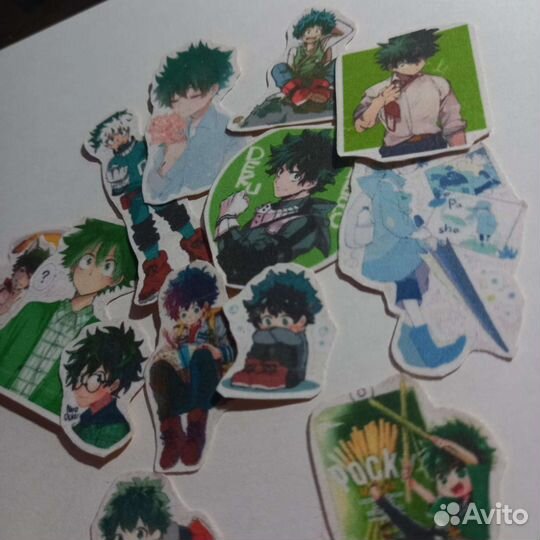 Наклейки аниме