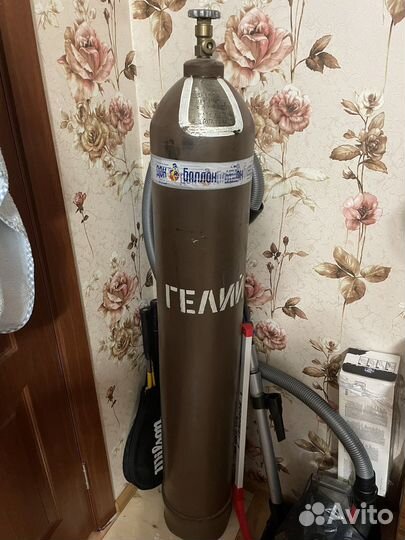 Баллон гелий для шаров 40л