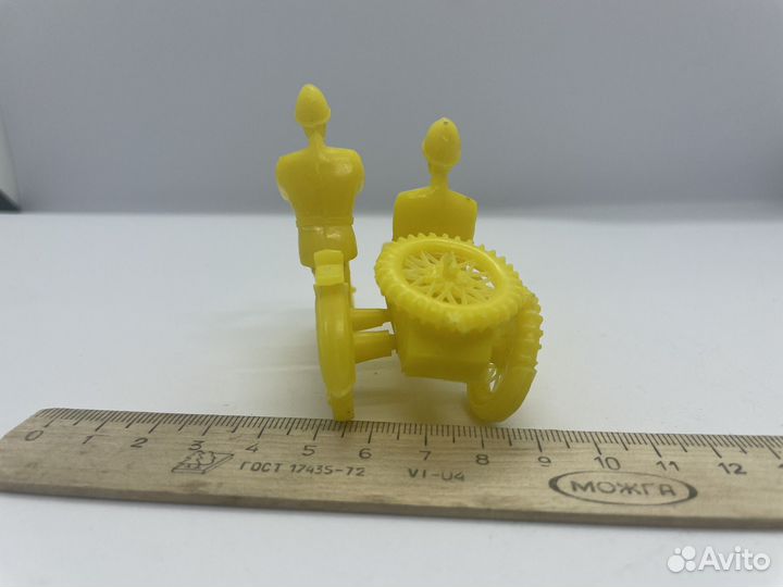 Солдатики мотоциклист пулеметчик