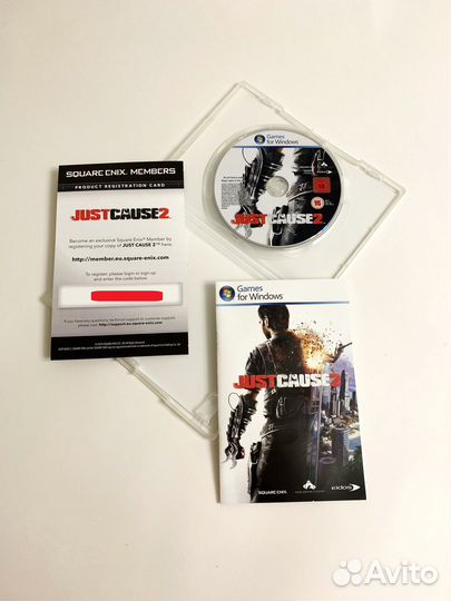 Just Cause 2 зарубежная лицензия DVD-box