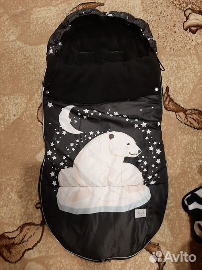 Зимний конверт в коляску