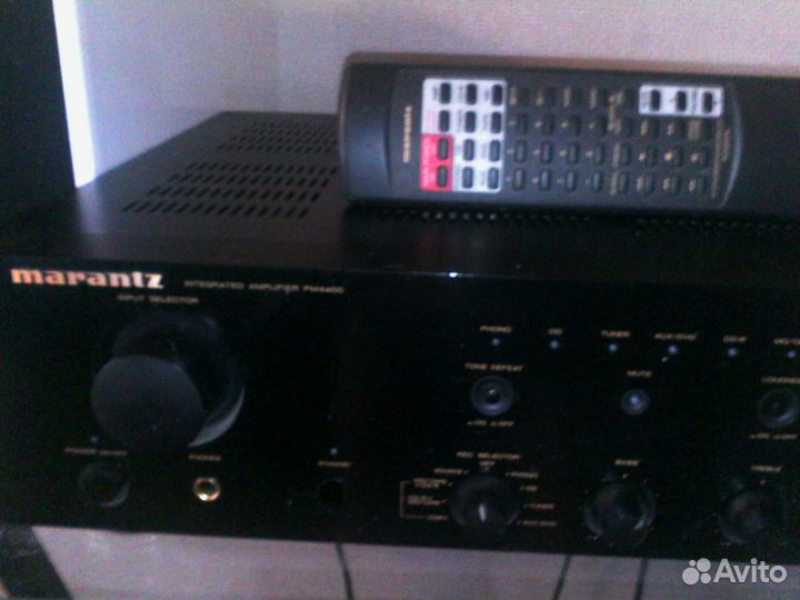 Усилитель Marantz PM 4400. Колонки Denon SC-N9 wh