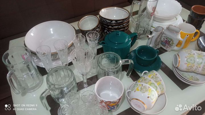 Набор столовой посуды бу