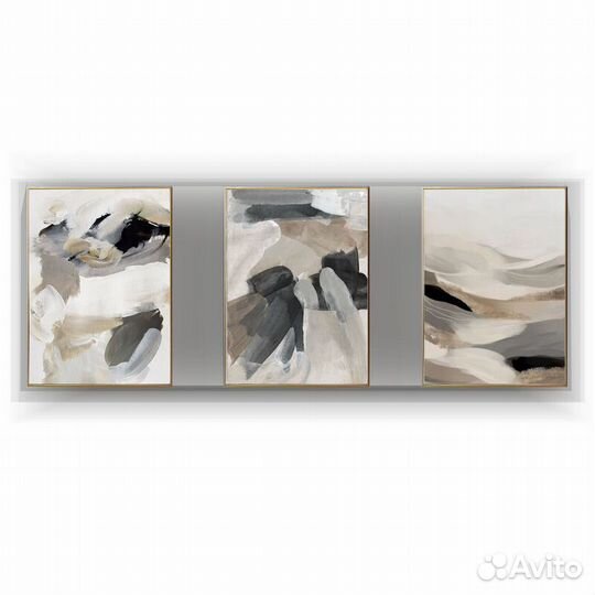 Картина-Мелодия гармонии Триптих