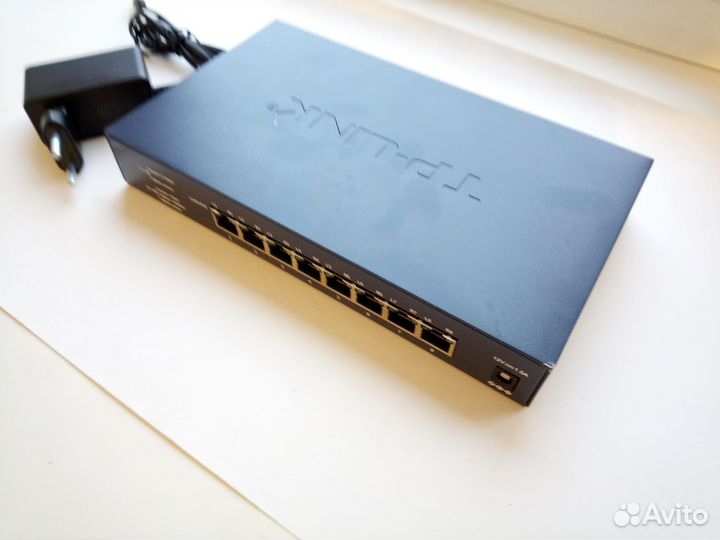 Коммутатор 2500 Мбит/с (2.5 Gb) 8 портов Tp-link