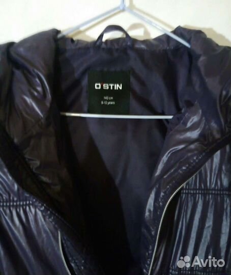 Пальто для девочки 140