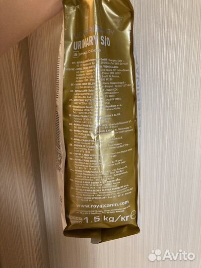 Корм для собак royal canin urinary s o small dogs