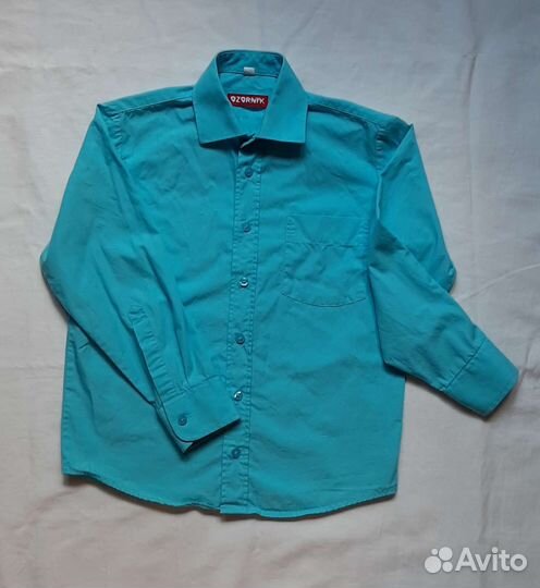 Рубашки для мальчика р-р 128