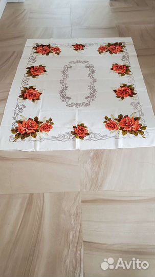 Скатерть лен СССР