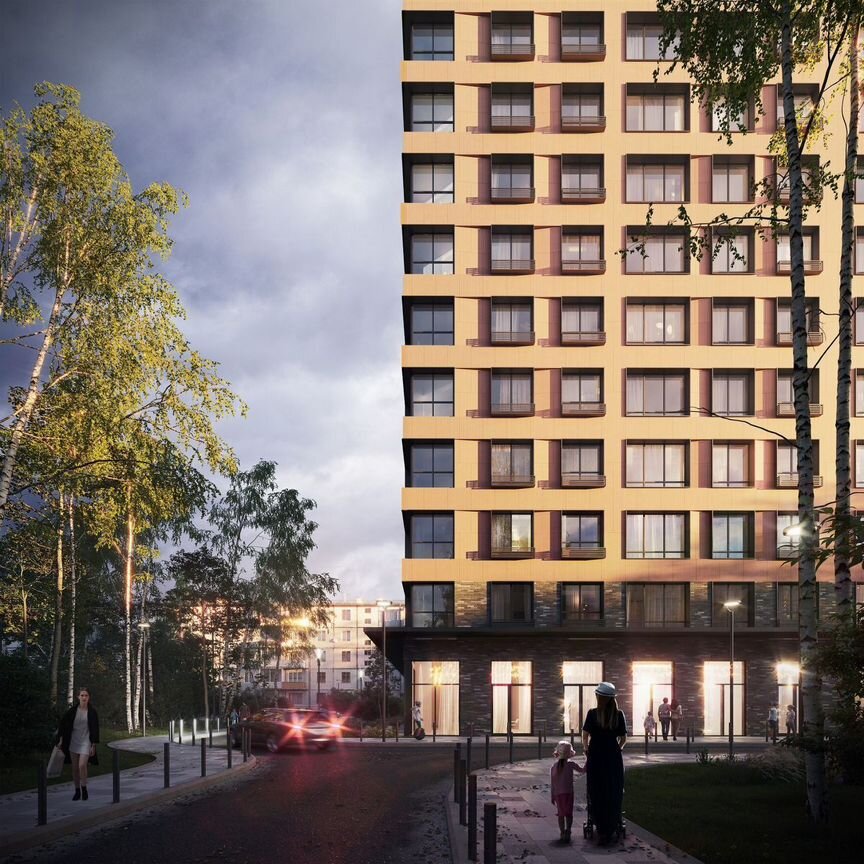 Квартира-студия, 33,9 м², 9/10 эт.