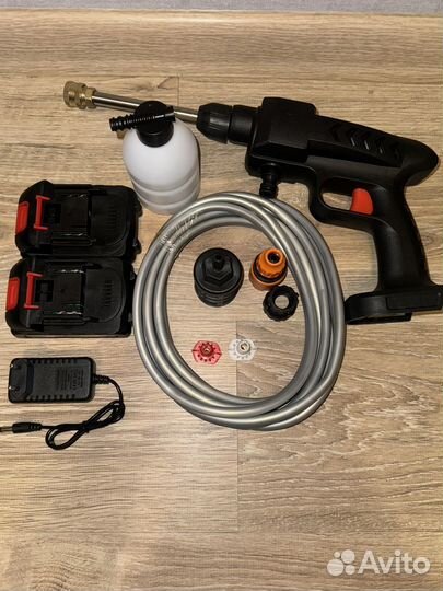 Аккумуляторная мойка высокого давления