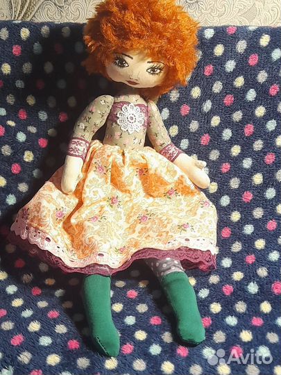 Текстильные куклы ручной работы