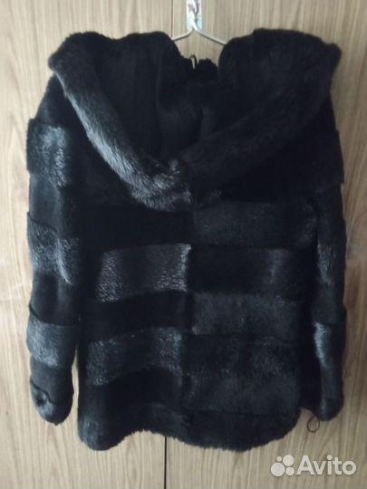 Шуба норка стриженная
