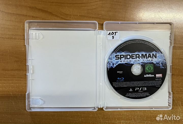 PS3 Spider-Man the Edge of Time (лот 5)