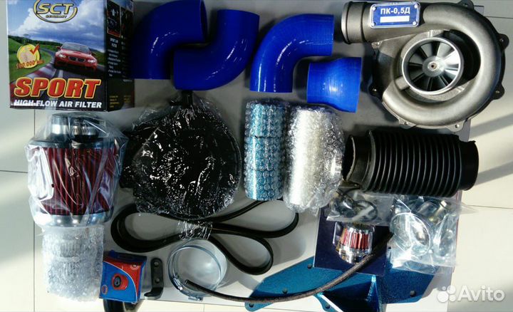 Турбо Кит ваз 2101-2107 классика инжектор 8 кл