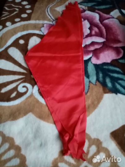 Галстук пионерский винтаж