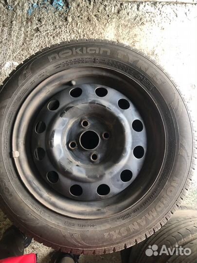 R15 Nokian Tyres Nordman SX 195/65, PCD 4x100 DIA 54.1