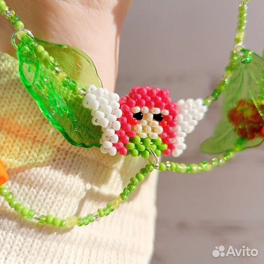 Ожерелье из бисера 
