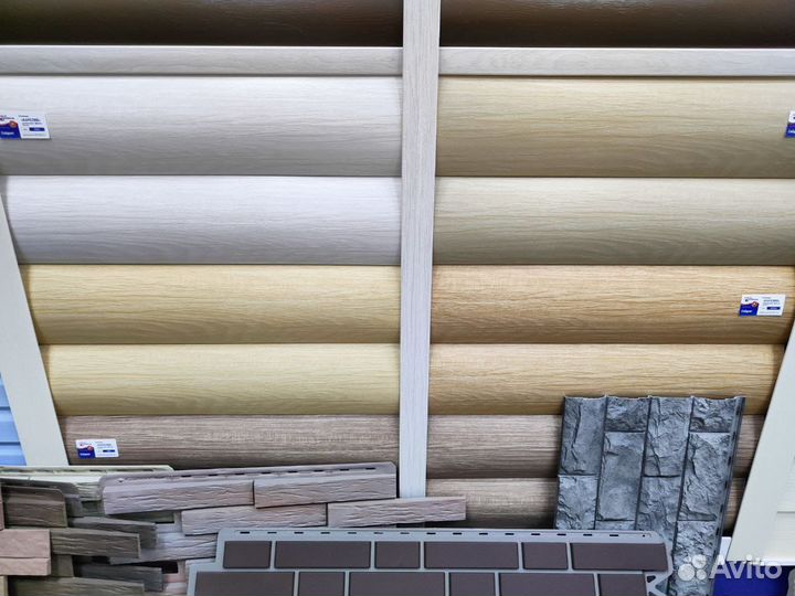 Сайдинг виниловый / акриловый