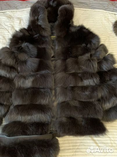 Шуба трансформер из песца