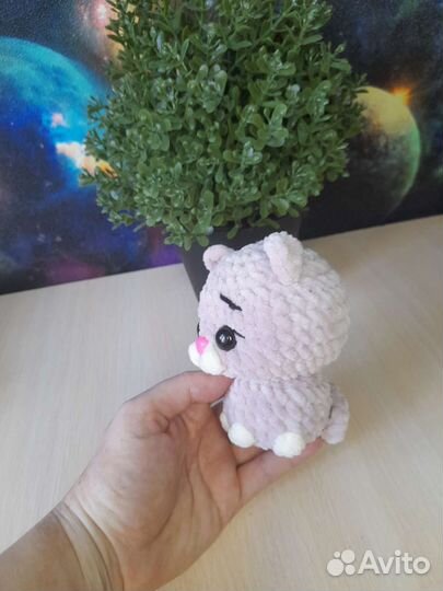 Котик ручной работы