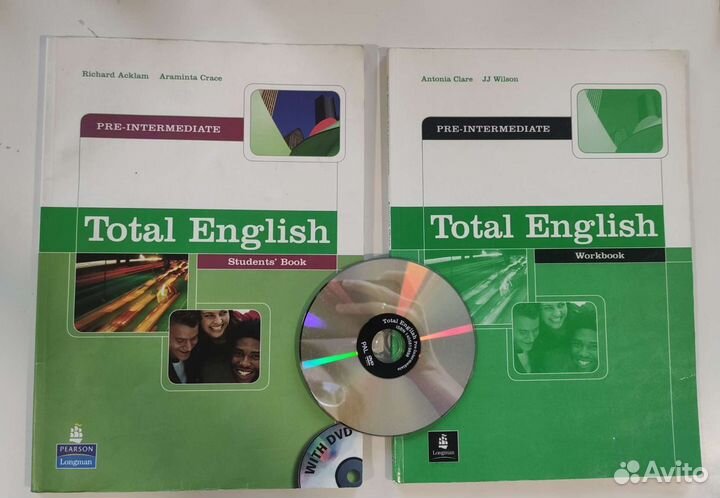 Комплект Total English Pre-Intermediate + диск