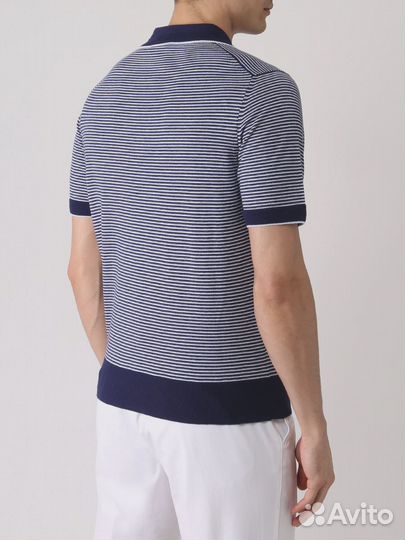 Поло хлопковое Canali