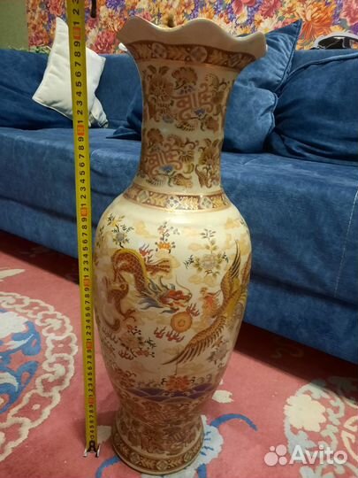 Коллекционная фарфоровая ваза Morita (Япония)
