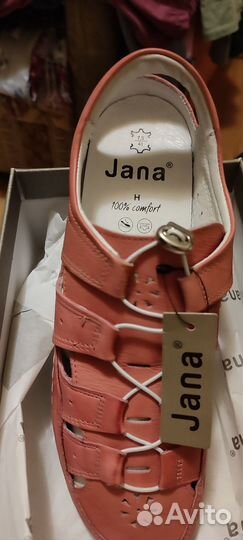 Женские босоножки Jana новые 41 размер