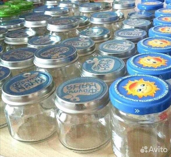 Баночки из под детского питания