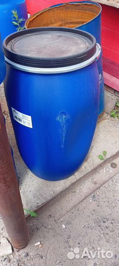 Бочка пластиковая пищевая бу 220л