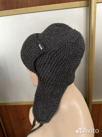Шапка ушанка женская