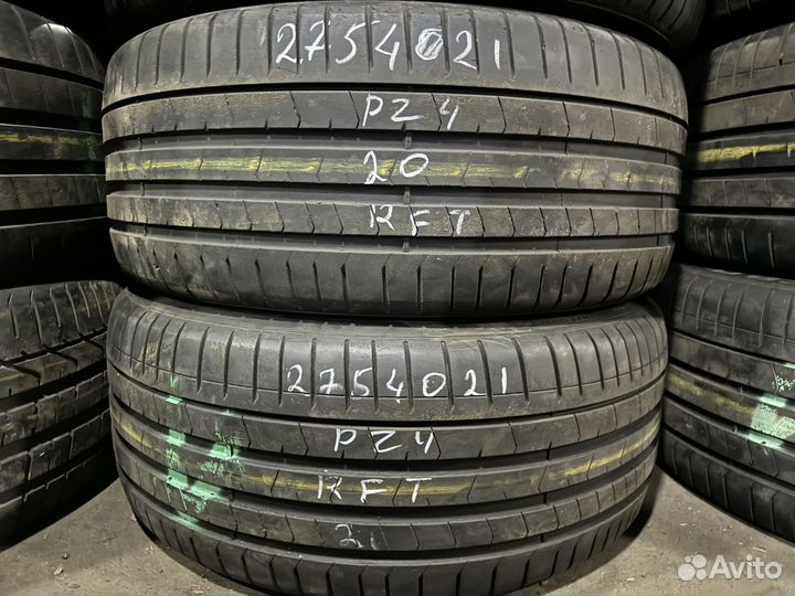 Pirelli P Zero PZ4 275/40 R21 и 315/35 R21