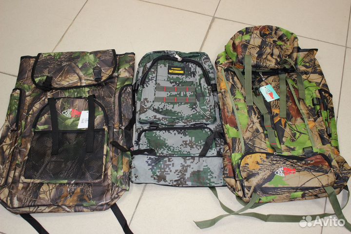 Туристические рюкзаки в ассортименте