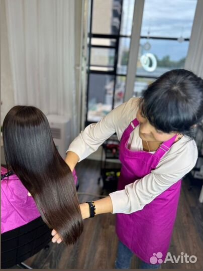 Кератиновое выпрямление,ботокс